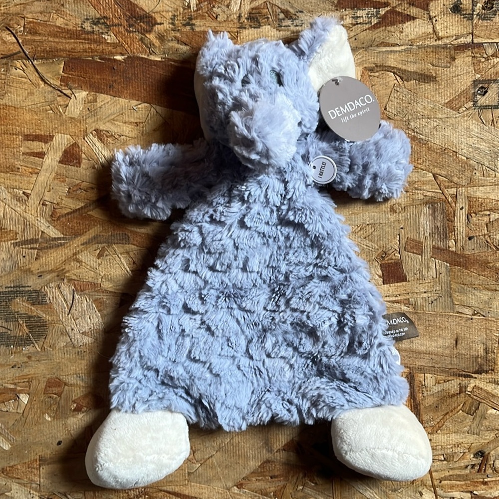 Elephant Snuggly with Rattle